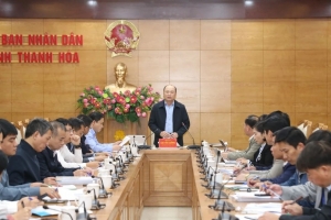 Tập trung hoàn chỉnh phương án điều chỉnh, bổ sung Quy hoạch tỉnh Thanh Hóa