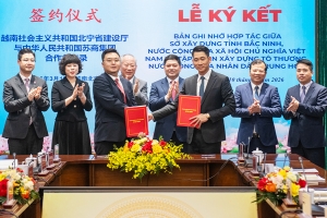 Bắc Ninh: Ký kết Bản ghi nhớ hợp tác giữa Sở Xây dựng và Tập đoàn Xây dựng Tô Thương (Trung Quốc)