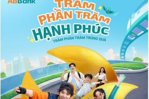 ABBank triển khai chương trình 'Trăm phần trăm hạnh phúc' - 'Mưa vàng' 24K cho khách hàng