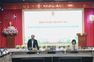 Tham vấn về hồ sơ chính sách Luật Hòa giải ở cơ sở (sửa đổi)