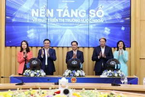 Khai trương Nền tảng số về phát triển thị trường nước ngoài
