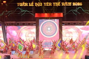Bắc Ninh: Khai mạc Tuần lễ hội Yên Thế năm 2026