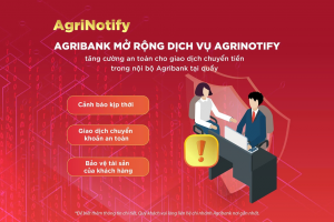 Agribank cảnh báo tài khoản nhận tiền nghi lừa đảo ngay trước khi giao dịch