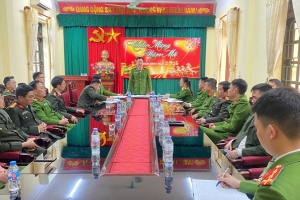 Công an tỉnh Hưng Yên đảm bảo an ninh trật tự bầu cử tại một số địa phương