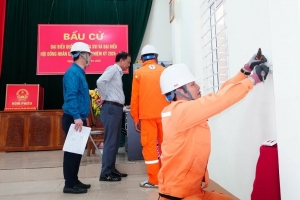 Công ty Điện lực Thanh Hóa xây dựng phương án cấp điện an toàn, ổn định phục vụ cuộc bầu cử