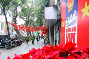 Bảo đảm tuyệt đối an ninh, an toàn, góp phần tổ chức thành công cuộc bầu cử