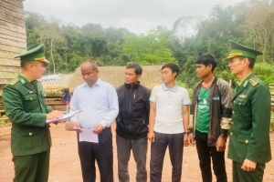 Biên phòng Quảng Trị tăng cường tuyên truyền bầu cử tại khu vực biên giới