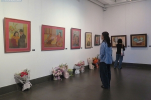 Triển lãm “Vườn tao ngộ”: Khi ba nữ họa sĩ kể chuyện bằng hội họa