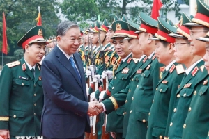 Tổng Bí thư Tô Lâm: Học viện Kỹ thuật quân sự phát huy mạnh mẽ tinh thần “Đoàn kết, bản lĩnh; đổi mới, sáng tạo; trí tuệ, phát triển”