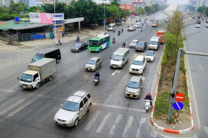 Hà Nội: Rào chắn thi công trên đường Cổ Linh, Đàm Quang Trung từ 18/3 đến 30/4