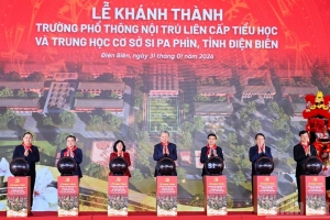 ‘Chiến dịch’ xây trường liên cấp nơi phên giậu: Từ chủ trương lớn đến hành động thần tốc