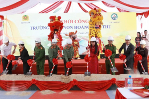 T&T Group và SHB đồng hành cùng Bộ Công an xây dựng Trường mầm non Hoàng Văn Thụ tại Lạng Sơn