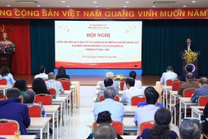 Phường Cửa Nam công bố danh sách 21 đại biểu trúng cử HĐND nhiệm kỳ 2026–2031