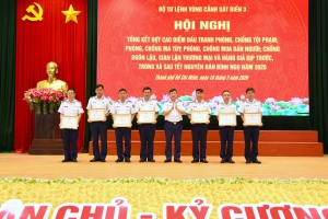 Bộ Tư lệnh Vùng Cảnh sát biển 3 tổng kết đợt cao điểm đấu tranh phòng, chống tội phạm dịp Tết
