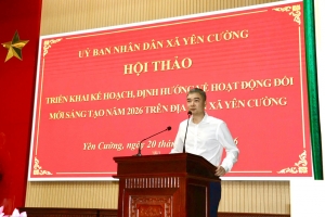 Ninh Bình: Hội thảo đổi mới sáng tạo tại Yên Cường thắp “lửa” cho kinh tế địa phương
