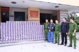 Tuyên Quang: Triệt phá đường dây vận chuyển gần 710 kg pháo nổ "đội lốt" sắn khô