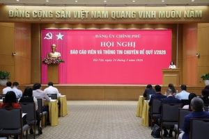 Đảng ủy Chính phủ định hướng tuyên truyền trọng tâm, tạo đồng thuận xã hội