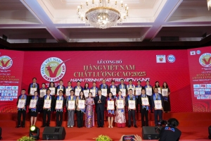 581 doanh nghiệp đạt chứng nhận Hàng Việt Nam chất lượng cao 2026