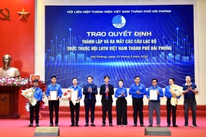 Hải Phòng: Kỷ niệm 95 năm Ngày thành lập Đoàn TNCS Hồ Chí Minh