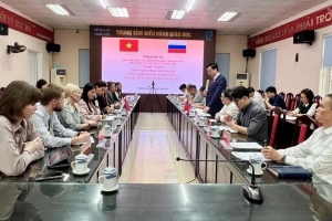 Đoàn đại biểu các Trường Đại học Liên bang Nga thăm, làm việc tại Thanh Hóa