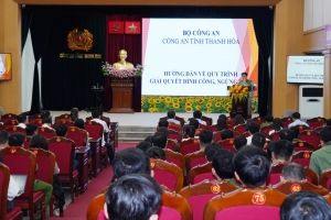 Thanh Hóa: Tập huấn nâng cao trình độ chuyên môn xử lý các tình huống liên quan công tác an ninh