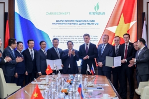 Thủ tướng Phạm Minh Chính làm việc với Công ty Zarubezhneft: Nga và Việt Nam tăng cường hợp tác dầu khí