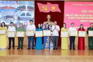 Thanh Hóa tổng kết công tác bầu cử ĐBQH khóa XVI và đại biểu HĐND các cấp nhiệm kỳ 2026-2031