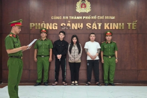 TP.HCM: Khởi tố 3 đối tượng, triệt phá đường dây mua bán khí cười quy mô hơn 10 tỷ đồng