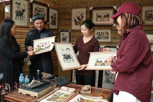 Bắc Ninh: Triển lãm tác phẩm tiêu biểu của bốn dòng tranh dân gian Việt Nam