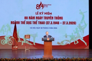 Tổng Bí thư Tô Lâm: Cần tập trung thực hiện thật tốt 8 nhiệm vụ trọng tâm để phát triển thể dục thể thao