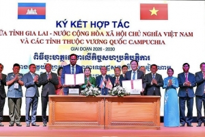 Gia Lai hợp tác với các tỉnh Nam Lào và Đông Bắc Campuchia để cùng phát triển