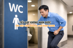 Tiểu gấp không nhịn được - cảnh báo rối loạn bàng quang không nên xem nhẹ