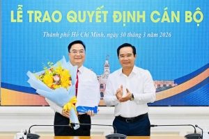 Ông Hoàng Vũ Thảnh làm Giám đốc Sở Tài chính TP. HCM