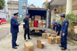 Đội QLTT số 6 Lạng Sơn tích cực chống buôn lậu, hàng giả