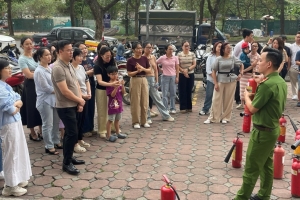 Nắng nóng tăng cao, Hà Nội siết kiểm tra an toàn cháy nổ tại khu dân cư