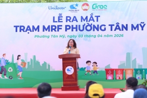 Unilever triển khai Trạm Thu hồi Vật liệu tái chế số hóa tại TP.HCM