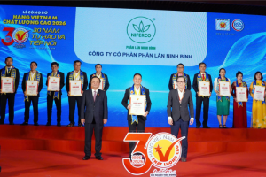 Niferco - 16 năm liên tiếp đạt Hàng Việt Nam chất lượng cao