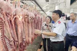 Ninh Bình chấn chỉnh công tác quản lý giết mổ, kiểm dịch động vật, siết chặt kỷ luật công vụ