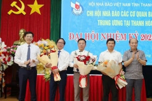 Đại hội Chi hội Nhà báo các cơ quan báo chí Trung ương tại Thanh Hóa, nhiệm kỳ 2026-2028