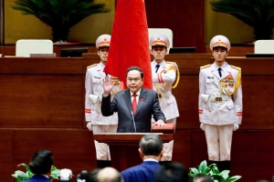 Chủ tịch Quốc hội Trần Thanh Mẫn: ‘Nguyện cống hiến hết sức mình, phụng sự Tổ quốc, phục vụ nhân dân’