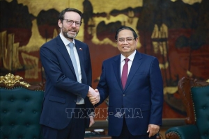 Thủ tướng Phạm Minh Chính tiếp Đại sứ Vương quốc Anh và Bắc Ireland