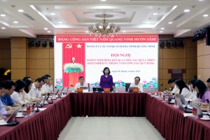 Đảng ủy các cơ quan Đảng tỉnh Quảng Ninh triển khai nhiệm vụ trọng tâm công tác quý II