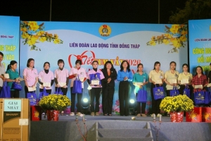 Đồng Tháp chi hơn 91 tỷ đồng chăm lo người lao động quý I