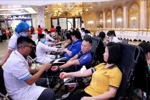 Phú Thọ: Lan tỏa thông điệp “cho đi là còn mãi” trong Ngày hiến máu 7/4