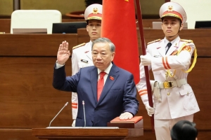 Lễ tuyên thệ nhậm chức của Chủ tịch nước CHXHCN Việt Nam Tô Lâm