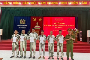 Hải Phòng: Công bố 47 quyết định giảm thời hạn chấp hành án phạt tù đợt 30/4/2026