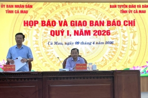 Cà Mau: Các động lực tăng trưởng kinh tế then chốt quý I/2026 duy trì đà phát triển
