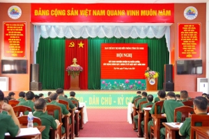 Bộ đội Biên phòng tỉnh Tây Ninh rút kinh nghiệm nhiệm vụ Huấn luyện, xây dựng chính quy, quản lý kỷ luật