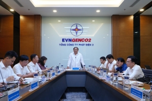 EVNGENCO2 đánh giá tình hình triển khai các dự án nguồn điện mới
