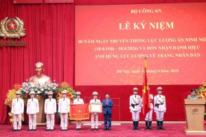 Kỷ niệm 80 năm Ngày truyền thống lực lượng An ninh nội địa và đón nhận danh hiệu Anh hùng Lực lượng vũ trang nhân dân